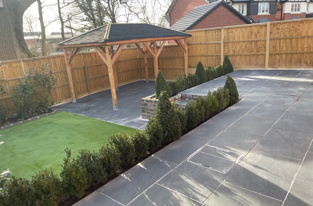 Garden Makeover: Gazebos & Raised Flower Beds