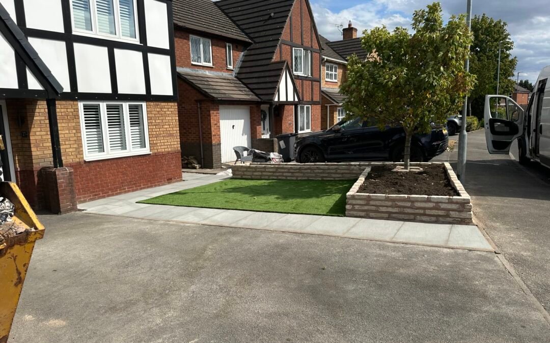 White Park Close Front Garden Transformation – Middlewich